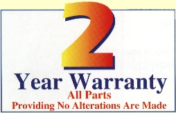 2 year warranty